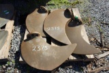 Pallet of (4) Fundhemar HRP5000 Thruster Blades