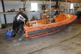 Ambar 13.2Ft Rescure Boat - Mercury Fourstroke Motor - Hull# 42013