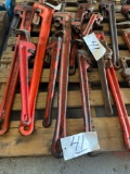 Lot of Misc Ridgid & Proto Pipe Wrenches