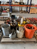 Large lot of Hand Tools - Jacks - Hammers - Cutters - Clamps - Allen wrenches