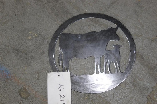 CIRCLE COW/CALF TRIVET