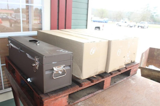 Lot of (4) 32" Tool Boxes