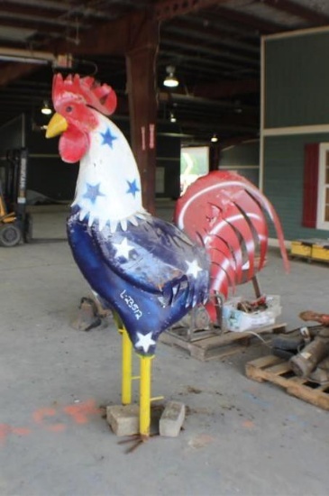 6 FT YARD ART ROOSTER