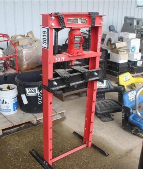 20 TON SHOP PRESS (RED)