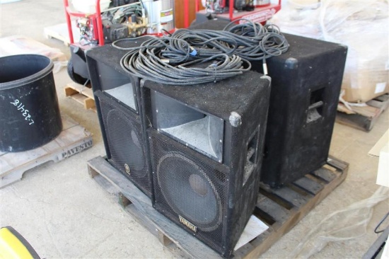 YAMAHA CONCERT SPEAKERS
