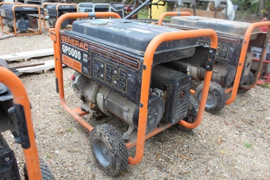 GENERAC GP5000 Gas Generator - Wheel MTD