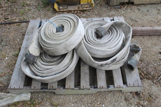 PALLET OF HIGH PRESSURE Fire Hoses