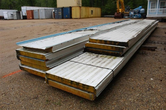 LOT OF INSULATED PANELS Approx. (2) 45 Ft. Long - 40 Inch Wide - 4 Inch Thick /and/ Approx. (8) 38