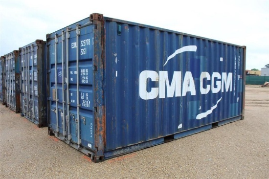 20 FT CONTAINER W/ CONTENTS