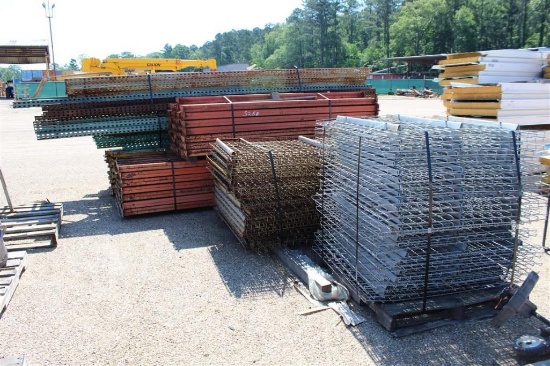 MISC. LOT OF PALLET RACKING