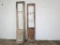 2 Reclaimed Antique Cypress Single Skinny Doors