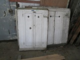 7 Reclaimed Antique Pine Closet Face and Cabinet Doors