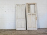 5 Reclaimed Antique Cypress Doors