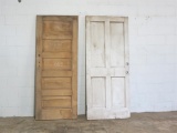 2 Reclaimed Antique Cypress Doors