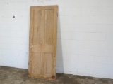 1 Reclaimed Antique Cypress four panel door