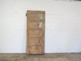 1 Reclaimed Antique Cypress 5 Panel door