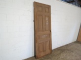 (1)stunning oversize 5 panel Antique Cypress Door