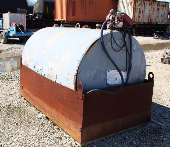 550 Gallon Skid Mtd Fuel Tank