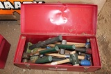 Tool Box with Contents (Hammers)