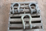 Lot of (3) Shackles (Approximately 50 Ton)