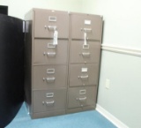 Lot of (2) Filing Cabinets