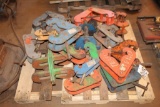 Large Lot of Beam Clamps