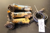 Lot of (3) Dewalt 4 1/2 Inch Grinders