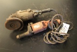 Lot of (2) -- (1) Black & Decker Grinder and (1) Milwaukee End Grinder