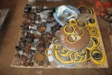 Lot of Fitting and Spiral Round Gaskets