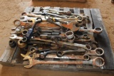 Lot of Misc Wrenches (Combination and Hammer)