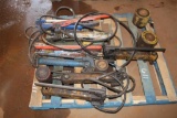 Lot of Hydraulic Portable Powers and Jacks