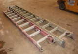 Lot of (2) Extension Ladders