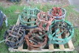 Pallet of Pipe Clamps