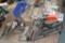 Lot of nail guns, Senco, (2) Paslode, Porter Cable w/ assorted nails