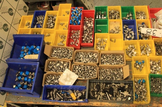 Lot of misc stainless Hy-Lok and Swagelok fittings, etc