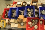 Lot of pressure gauges up to 30,000 PSI, etc...