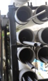 Galvanized cantiveler storage rack - buyer is responsible for disassembly and loading