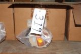 Textron MISPEC Submersible Lamp assemblies w/ amber lens - quantity 4