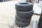 (4) MICHELIN PULL OFF TIRES LT275/70R18