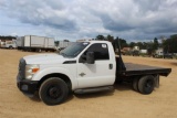 2011 FORD F350 9FT FLATBED TRUCK