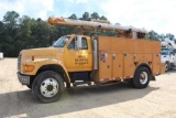 1995 FORD F800 BUCKET TRUCK