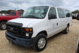 2012 FORD E350 PASSENGER VAN