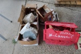 LOT OF MISC ITEMS-SAND PAPER, GRINDER WHEELS,