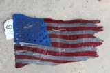 TIN AMERICAN FLAG ARTWORK