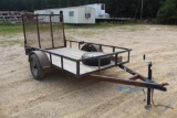 6X9 TAG TRAILER W/ REAR GATE