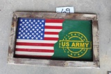 US ARMY/AMERICAN FLAG
