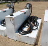 L-SHAPED FUEL TANK W/ ELECTRIC PUMP