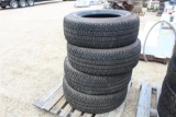 (4) MICHELIN PULL OFF TIRES LT275/70R18