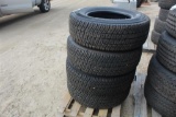(4) MICHELIN PULL OFF TIRES LT245/75R17