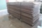 LOT OF 8FT WOODEN TABLES